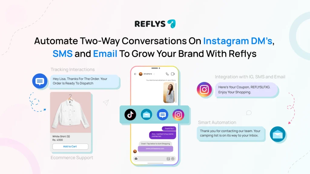 Reflys Instagram DM automation & influencer marketing