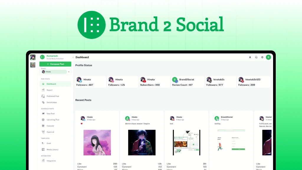 brand2social Lifetime Deal thumbnail