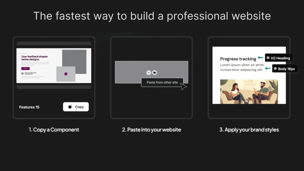 CopyElement Copy and Paste