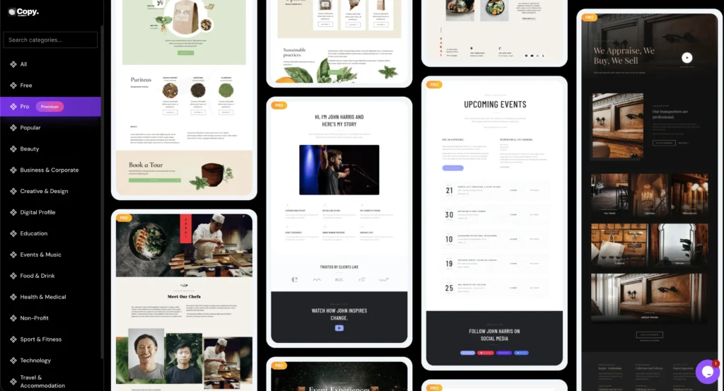 Copy Element Template Kits