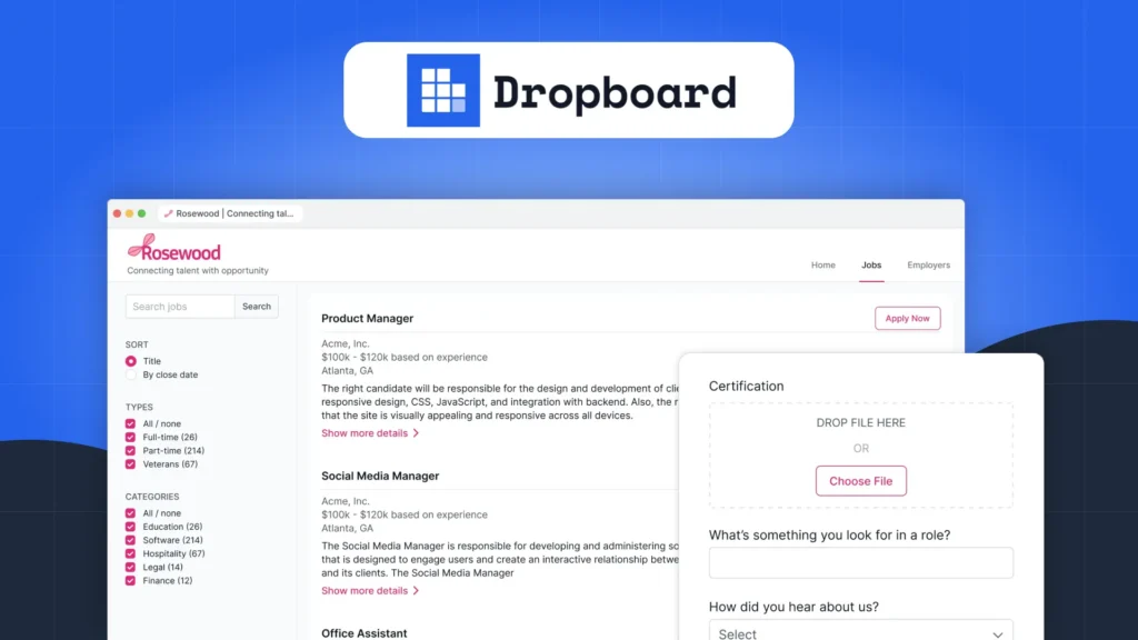 Dropboard